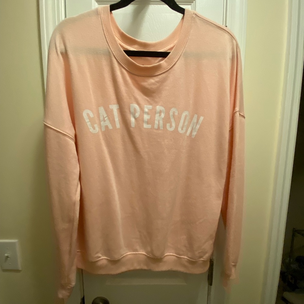 Target “Cat Person” Sweatshirt